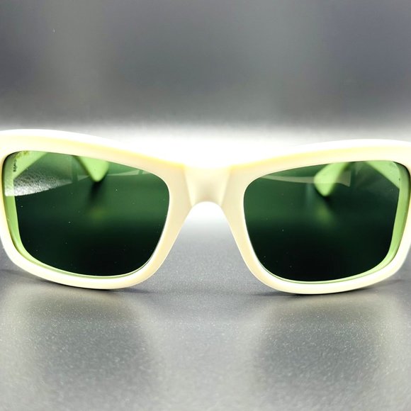 NEW CELINE CL40079I 25N Ivory/Green Unisex Sunglasses 56mm main image 8